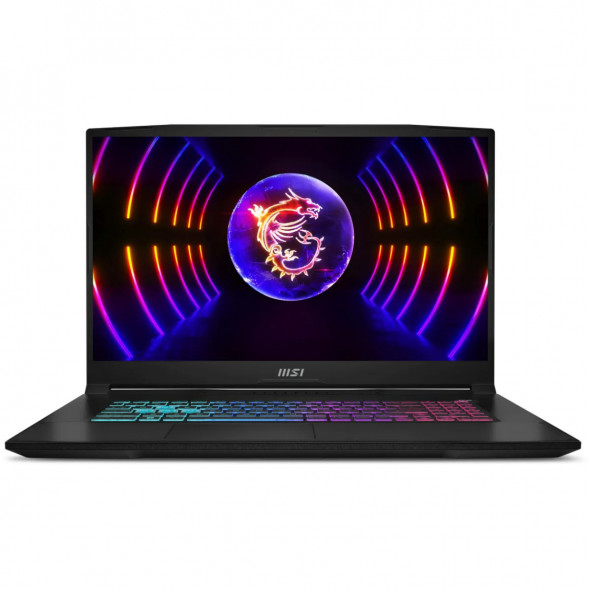 Ноутбук MSI Katana 17 B13VEK-1624XRUY (17.3&amp;quot;, IPS, Intel Core i5 13420H 2.1ГГц, 8 ядер, 16ГБ DDR5, 512ГБ SSD, NVIDIA GeForce RTX 4050 - 6 ГБ, без ОС), черный в Нижневартовске
