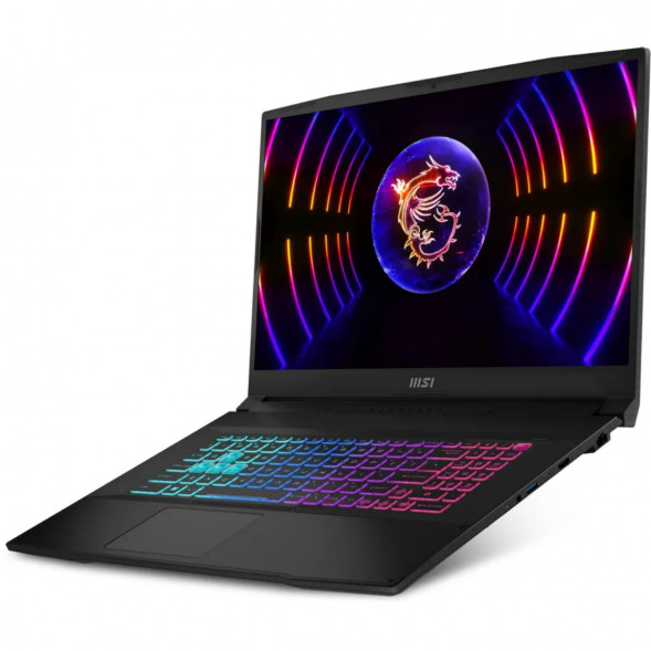 Ноутбук MSI Katana 17 B13VEK-1624XRUY (17.3&amp;quot;, IPS, Intel Core i5 13420H 2.1ГГц, 8 ядер, 16ГБ DDR5, 512ГБ SSD, NVIDIA GeForce RTX 4050 - 6 ГБ, без ОС), черный в Нижневартовске