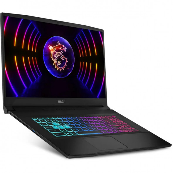 Ноутбук MSI Katana 17 B13VEK-1624XRUY (17.3&amp;quot;, IPS, Intel Core i5 13420H 2.1ГГц, 8 ядер, 16ГБ DDR5, 512ГБ SSD, NVIDIA GeForce RTX 4050 - 6 ГБ, без ОС), черный в Нижневартовске