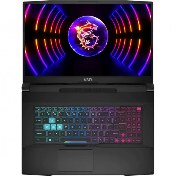 Ноутбук MSI Katana 17 B13VEK-1624XRUY (17.3&amp;quot;, IPS, Intel Core i5 13420H 2.1ГГц, 8 ядер, 16ГБ DDR5, 512ГБ SSD, NVIDIA GeForce RTX 4050 - 6 ГБ, без ОС), черный в Нижневартовске