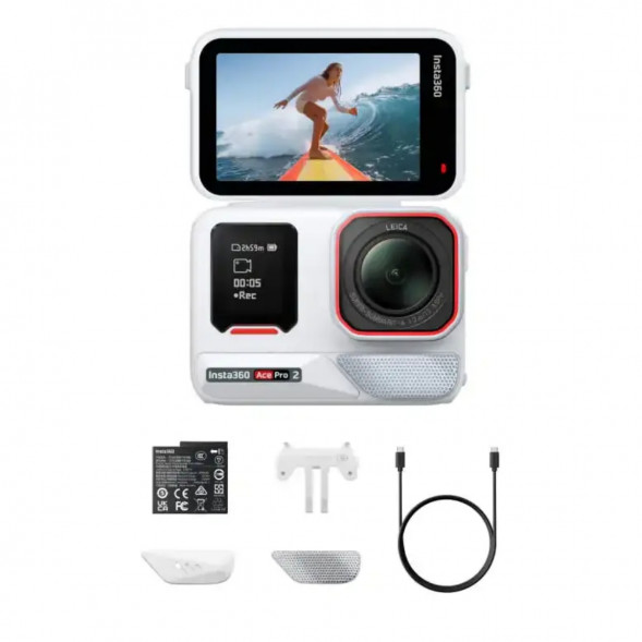 Экшн-камера Insta360 Ace Pro 2, Arctic White в Нижневартовске