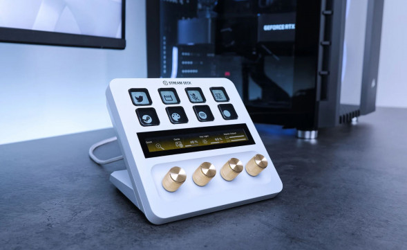 Контроллер для стриминга Elgato Stream Deck +, белый в Нижневартовске