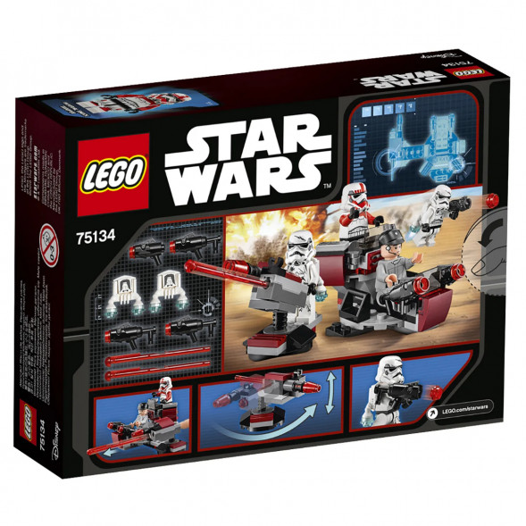 Конструктор LEGO Star Wars 75134 Боевой набор Галактической Империи в Нижневартовске