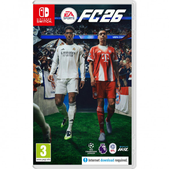Игра EA Sports FC 26 (FIFA 26) [Nintendo Switch, русские субтитры] в Нижневартовске