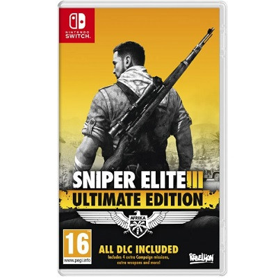 Игра Sniper Elite 3 Ultimate Edition для Nintendo Switch, картридж в Нижневартовске