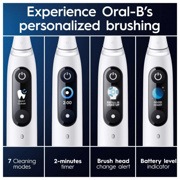 Электрическая зубная щетка Oral-B iO Series 9s (387224), White в Нижневартовске
