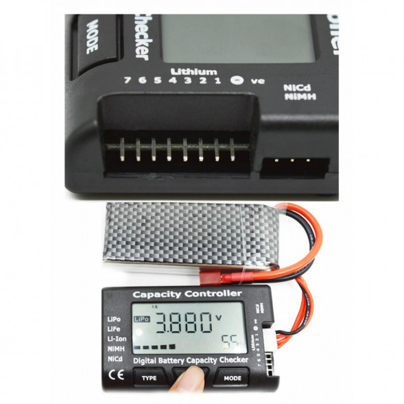 Тестер ёмкости аккумулятора CellMeter-7 с функцией балансировки ячеек в Нижневартовске