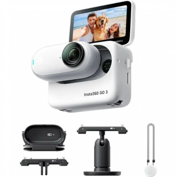 Экшн-камера Insta360 GO 3 Action Kit 64 GB, Arctic White в Нижневартовске