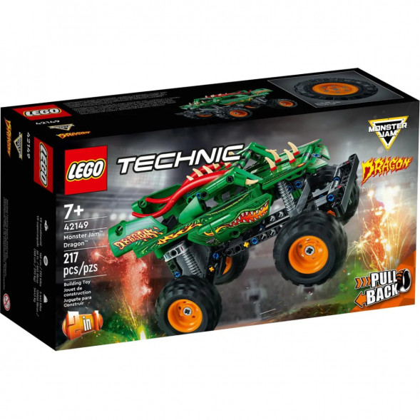 Конструктор LEGO Technic 42149 Монстер Джем «Дракон» в Нижневартовске