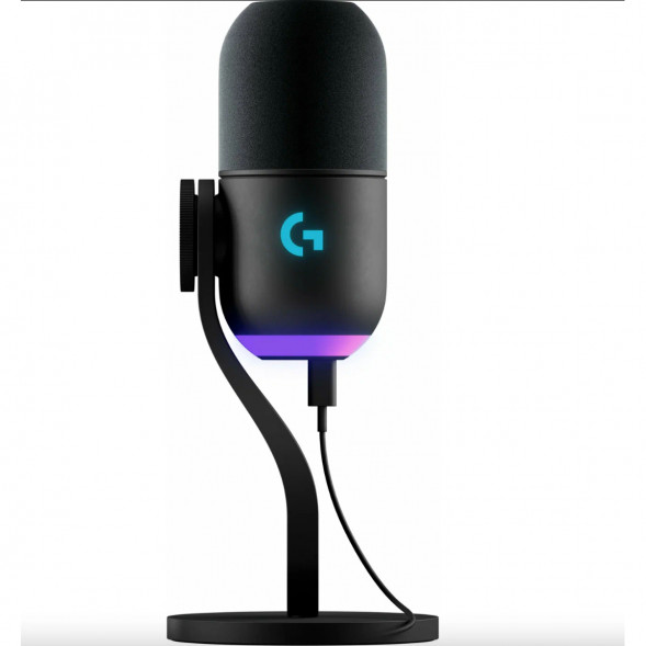 Микрофон Logitech Yeti GX (988-000569), черный в Нижневартовске