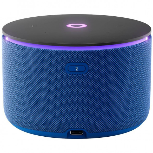 Умная колонка Яндекс Станция Мини 3 Про с Алисой с Zigbee, синий в Нижневартовске