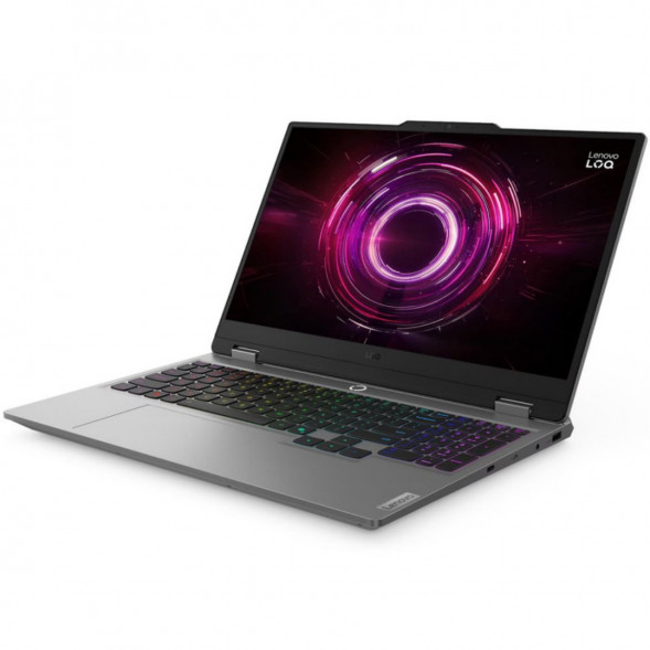 Ноутбук Lenovo LOQ 15AHP10 (83JG003DPB) (15.6&amp;quot;,  IPS, AMD Ryzen 5 220, 6 ядер, 16 ГБ DDR5, SSD 512 ГБ, NVIDIA GeForce RTX 5050 - 8 ГБ, без ОС), серый в Нижневартовске