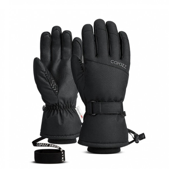 Перчатки горнолыжные сноубордические Copozz (черный, L) в Нижневартовске