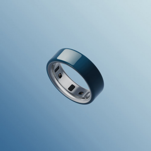 Умное кольцо Oura Ring 4 Ceramic (размер 9), Темная ночь/Midnight в Нижневартовске