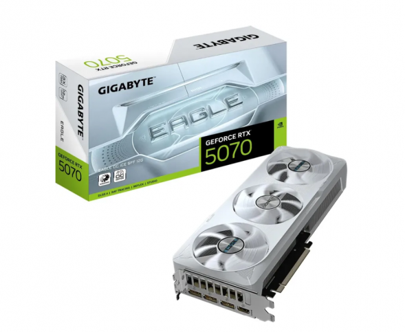 Видеокарта Gigabyte RTX 5070 EAGLE OC ICE SFF 12G, 12 Гб GDDR7 в Нижневартовске