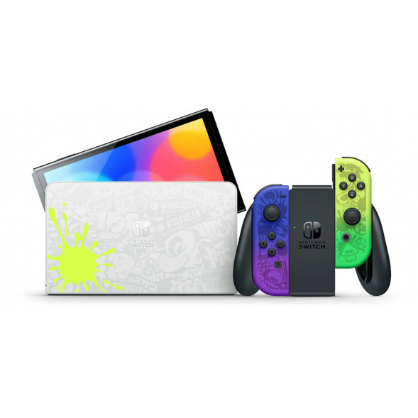 Игровая приставка Nintendo Switch OLED 64 ГБ, Splatoon 3 Edition в Нижневартовске