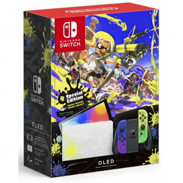 Игровая приставка Nintendo Switch OLED 64 ГБ, Splatoon 3 Edition в Нижневартовске