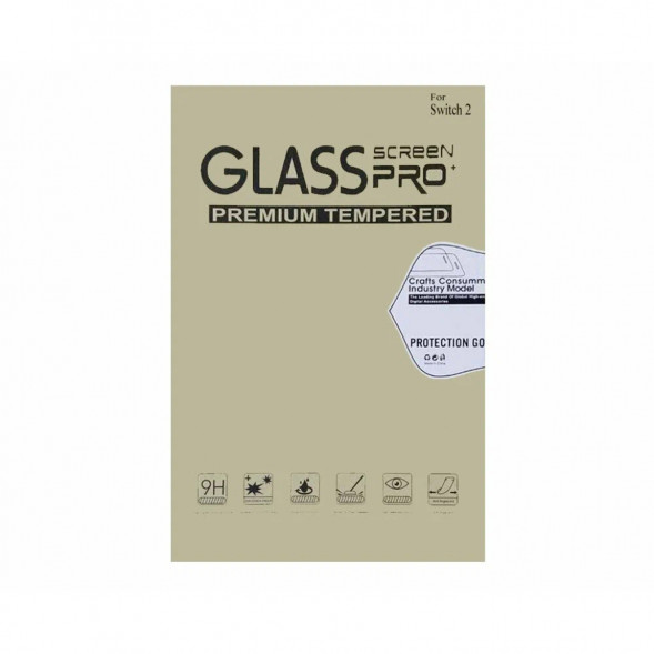 Защитное стекло Glass Screen PRO+ Premium Tempered для Nintendo Switch 2 в Нижневартовске
