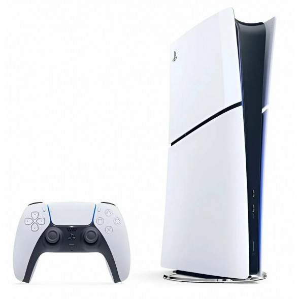 Игровая приставка Sony PlayStation 5 Slim 825 ГБ без дисковода, белый в Нижневартовске