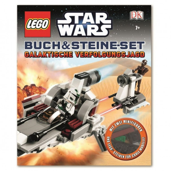 Книга и набор кубиков LEGO Star Wars Buch &amp;amp; Steine-Set: Galaktische Verfolgungsjagd в Нижневартовске