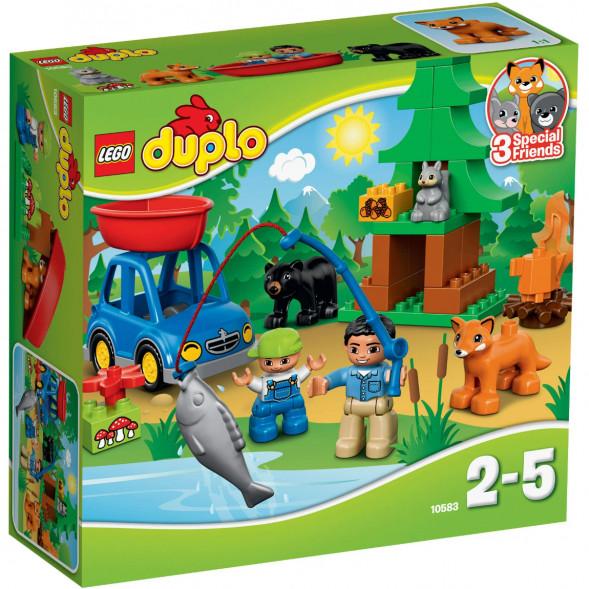 Конструктор LEGO DUPLO 10583 Рыбалка в лесу в Нижневартовске