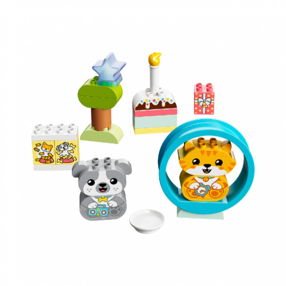 Конструктор LEGO DUPLO 10977 Мой первый щенок и котёнок и их звуки в Нижневартовске