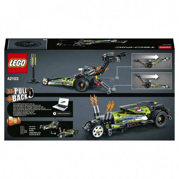 Конструктор LEGO Technic 42103 Драгстер в Нижневартовске