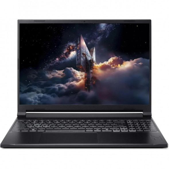 Ноутбук Acer Nitro V 16S ANV16S-71-57UH (16&amp;quot;, 2025, IPS, Intel Core 5 210H 2.2ГГц, 8 ядер, 16ГБ DDR5, 1ТБ SSD, NVIDIA GeForce RTX 5060 - 8 ГБ, без ОС), черный в Нижневартовске