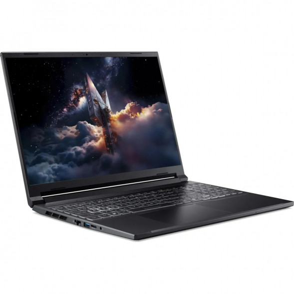 Ноутбук Acer Nitro V 16S ANV16S-71-57UH (16&amp;quot;, 2025, IPS, Intel Core 5 210H 2.2ГГц, 8 ядер, 16ГБ DDR5, 1ТБ SSD, NVIDIA GeForce RTX 5060 - 8 ГБ, без ОС), черный в Нижневартовске