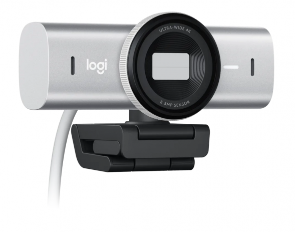 Веб-камера Logitech MX Brio 4K, Pale Grey в Нижневартовске