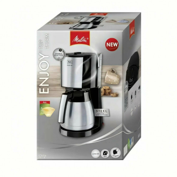 Кофеварка капельная Melitta Enjoy Top Therm, черная в Нижневартовске