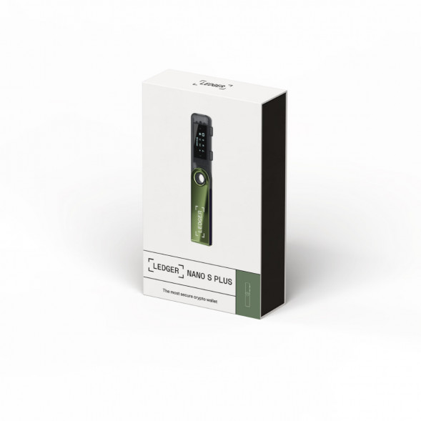 Криптокошелек Ledger Nano S Plus 1 шт., Oxidate Green в Нижневартовске