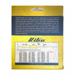 Рыболовный шнур Vision Vibe 85+ Rods 5-6 Sink 3 Head Weight VKL5S3