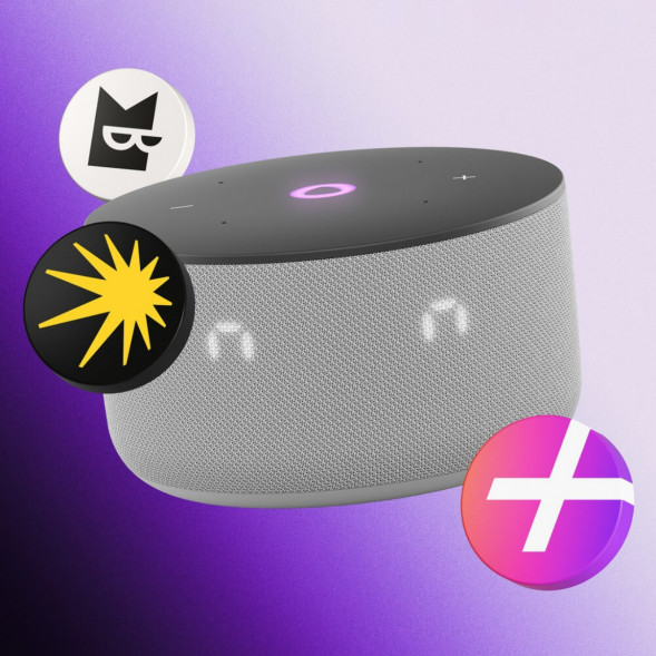 Умная колонка Яндекс Станция Мини 3 c Алисой на YandexGPT, серая в Нижневартовске