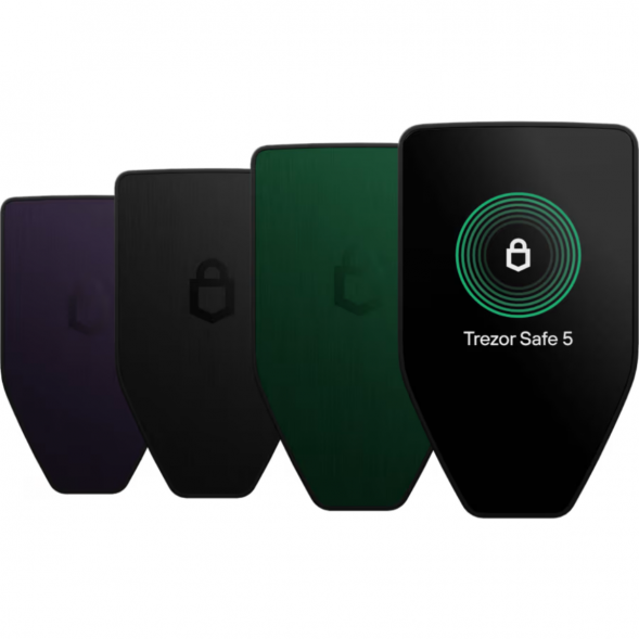 Аппаратный криптокошелек Trezor Safe 5, Green Beryl в Нижневартовске