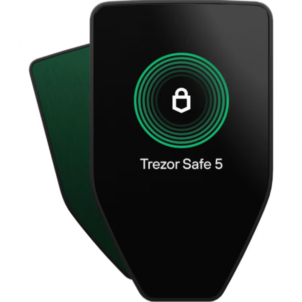 Аппаратный криптокошелек Trezor Safe 5, Green Beryl в Нижневартовске