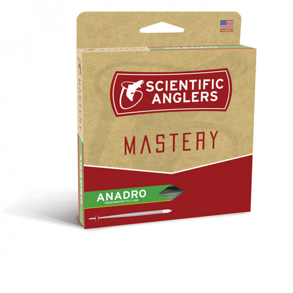 Шнур нахлыстовый Scientific Anglers Mastery Anadro 123822 WF-6-F, Green/Yellow в Нижневартовске