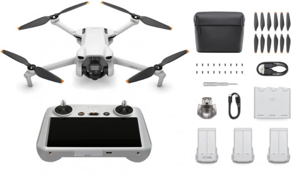 Квадрокоптер DJI Mini 3 Fly More Combo Plus (DJI RC) в Нижневартовске