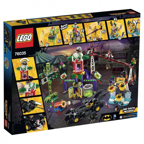 Конструктор LEGO Super Heroes 76035 Джокерленд  в Нижневартовске