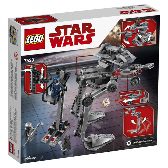 Конструктор LEGO Star Wars 75201 Вездеход AT-ST Первого Ордена в Нижневартовске