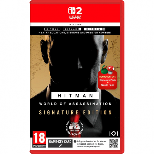 Игра Hitman World of Assassination Signature Edition [Nintendo Switch 2, русские субтитры] в Нижневартовске