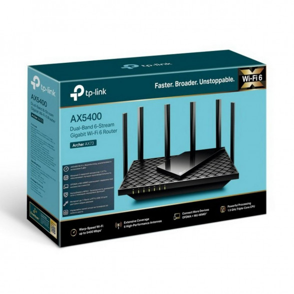 Роутер TP-LINK Archer AX73 (AX5400) в Нижневартовске