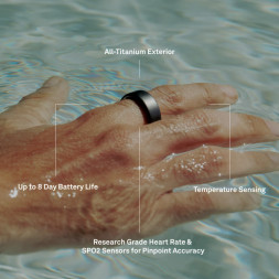 Умное кольцо Oura Ring 4 (размер 14), Розовое золото/Rose Gold