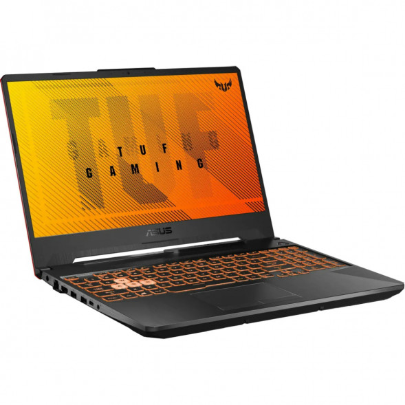 Ноутбук ASUS TUF Gaming A15 FA506NCG-HN330 (15.6&amp;quot;, IPS, AMD Ryzen 7 8845HS 3.8ГГц, 8-ядерный, 16ГБ DDR5, 512ГБ SSD, NVIDIA GeForce RTX 3050 - 4 ГБ, без ОС), черный в Нижневартовске