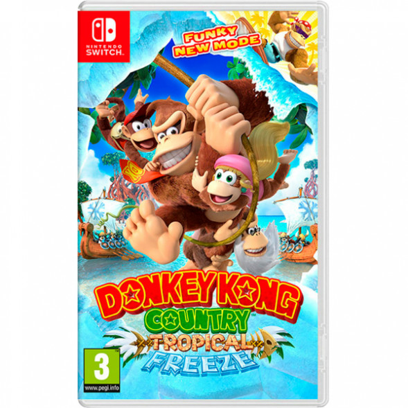Игра Donkey Kong Country: Tropical Freeze [Nintendo Switch, английская версия] в Нижневартовске
