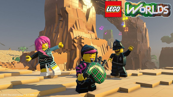 Игра LEGO Worlds [PS4, английская версия] в Нижневартовске