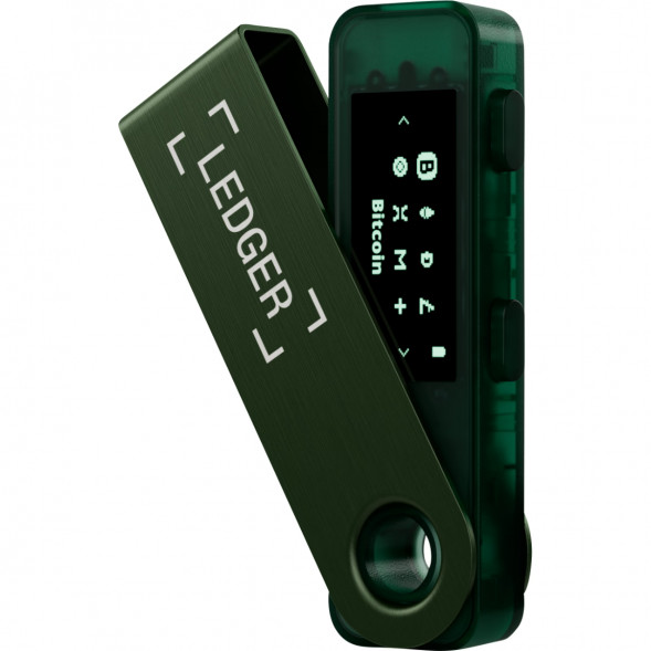 Криптокошелек Ledger Nano S Plus 1 шт., Emerald Green в Нижневартовске