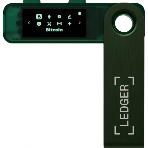 Криптокошелек Ledger Nano S Plus 1 шт., Emerald Green в Нижневартовске