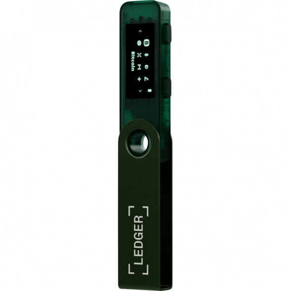 Криптокошелек Ledger Nano S Plus 1 шт., Emerald Green в Нижневартовске