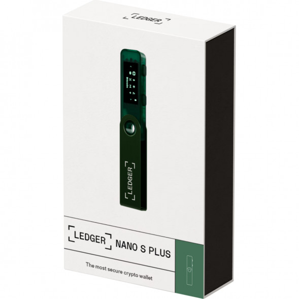 Криптокошелек Ledger Nano S Plus 1 шт., Emerald Green в Нижневартовске